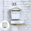 1Boîte À Lettres Rétro Verrouillable Pour Villa Bureau 5