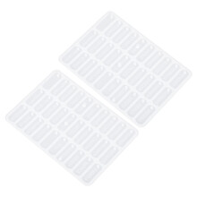 2 Unidades Pingentes De Palavras Bijuterias Com De Silicone