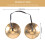 Set Cymbal Bell Perkussionsinstrument Finger Tingsha 2