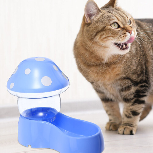 Pet Matteskål Automatisk Kattmatsutdelare Behållare För Djurfoder 1