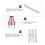 9Pcs Lipglosspennor, Återfyllbara För Egengjord Makeup 6