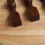 10Pcs Japansk Hantel- Trästav Ställning För 10