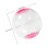 Transparent Pet Hamster Exercise Ball Mini Plastlektyg (Rosa) 2