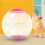 Transparent Pet Hamster Exercise Ball Mini Plastlektyg (Rosa) 9