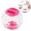 Transparent Pet Hamster Exercise Ball Mini Plastlektyg (Rosa) 7