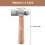 Marteau À Clous Durable En Haute Carbone Manche Bois 3