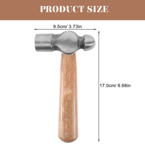 Marteau À Clous Durable En Haute Carbone Manche Bois 2