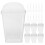 1 Set Dessertmuggar Med Lock, Skedar, Mousse, Glass Pudding 9