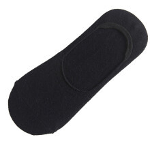 5 Par Herrs Låga Osynliga Sockor, Visning, Anti-Skid,