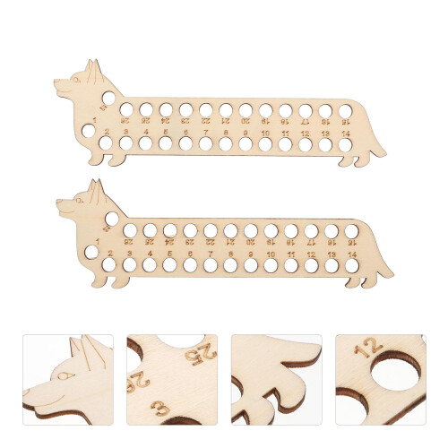 2Pcs Tabuleiro De Cruzado Com Animais Coloridos 2