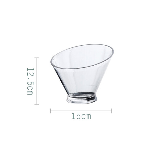 Transparent Matskål För Snacks, , Grönsaker (15 cm) 1
