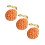 3Pcs Badsvamp Bikakformad Duschborste Orange 6