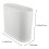 Bathroom Trash Can With Lid Slim Plastic Bin 2