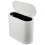 Bathroom Trash Can With Lid Slim Plastic Bin 9