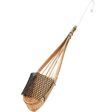 Wall Mounted Orchid Planters Hand-Woven Bamboo Hanging Planters Thai Crafted Air Plant Holders with Ventilated Structure Elegant Decorative Baskets
