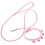 - Och Katt Halsband Med Dragrem, Lederlina, Ringklocka (Rosa M) 7