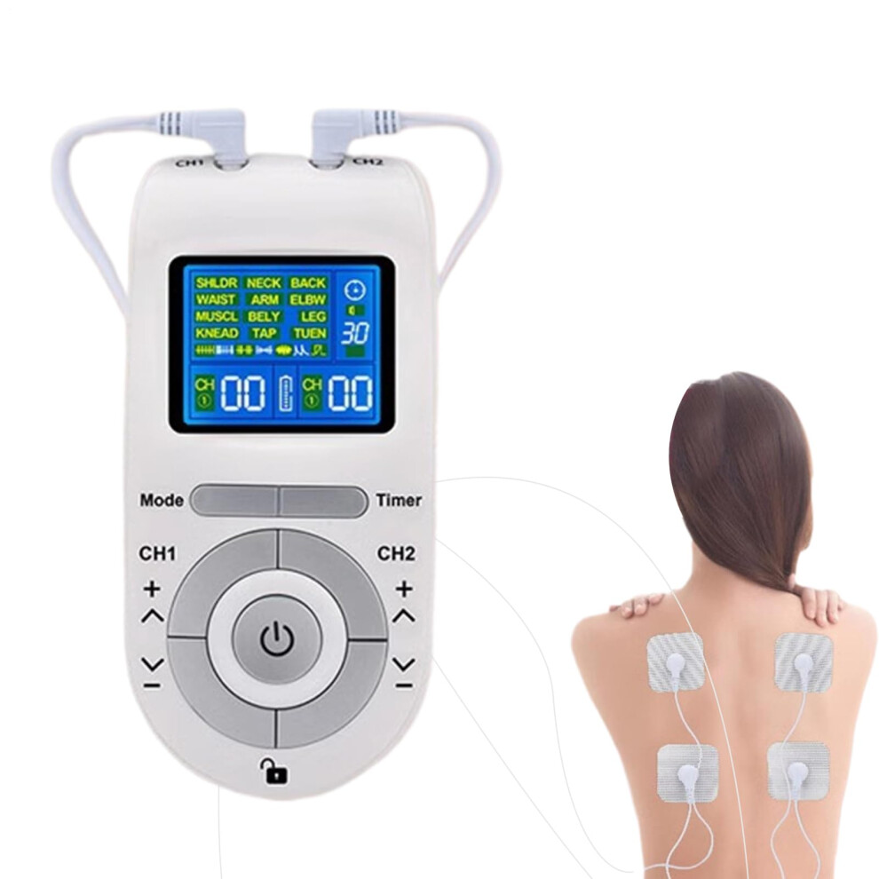 Shoulder Massager LowFrequency Pulse 12Mode Massage Device For Shoulder Neck Back Waist PostWorkout Home Use