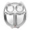 1Stk Kinder Lunch Compartments Tray 304 , Geteilt, Silber 4