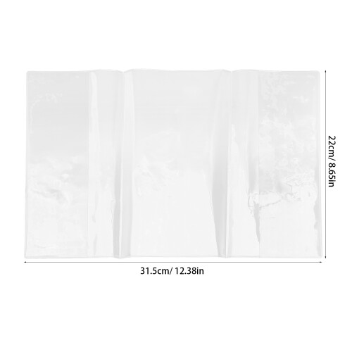 BokFodral För Skyddsfodral Transparent BokSkydd (A5) 2