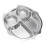 1Stk Kinder Lunch Compartments Tray 304 , Geteilt, Silber 9