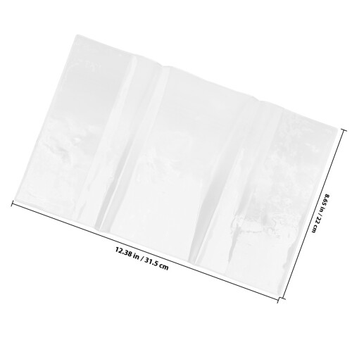 BokFodral För Skyddsfodral Transparent BokSkydd (A5) 1
