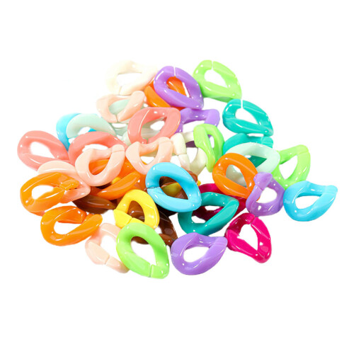 150 Pcs Clip Plástico Diy Para Colares E Artesanais