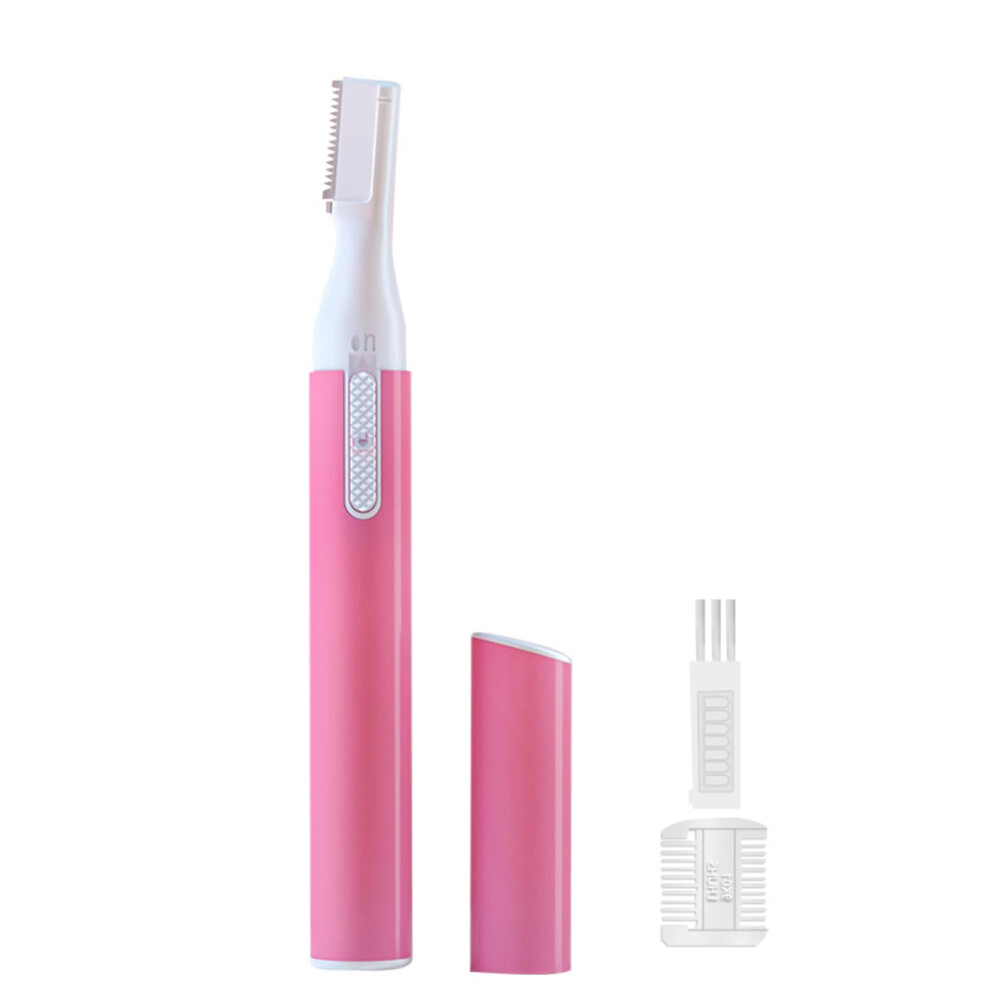 Eyebrow Trimmer For Women Rechargeable Electric Facial Hair Remover Compact Portable