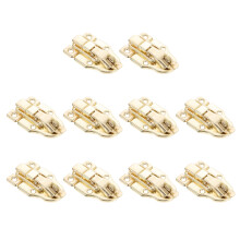 10Pcs Vintage Skåp Hämta Träskåp Lås Snäpphakar För Trälåda