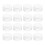 20Pcs 3G Cosmetic Cream Jar Container För Ansiktskräm Lotion 3