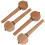 4Pcs Peças Reposição Para Cavalete De Violoncelo 8