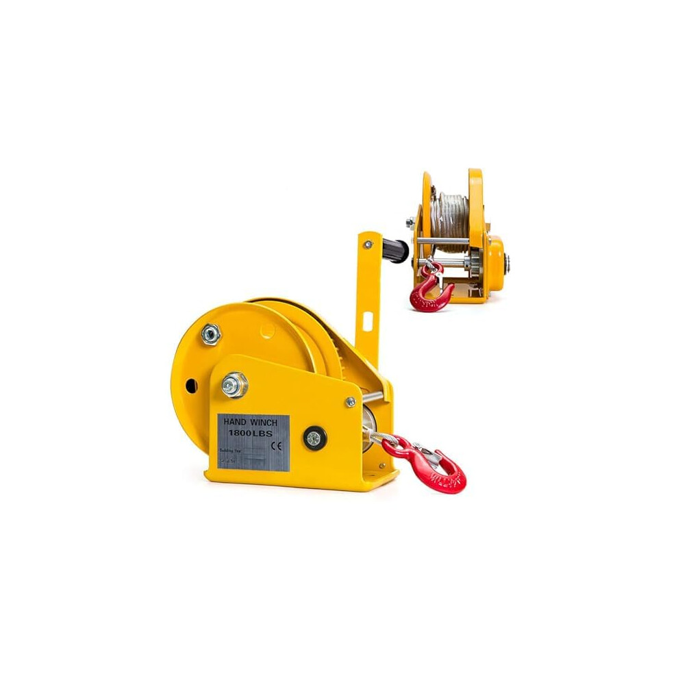 Winch Manual Temperature Gear For Boat Truck Trailer 816.5 Kg Load Capacity 9067246035785