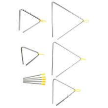 5 Set Triangel Musikinstrument Slagverksträck För Barn