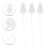 40Pcs Makeup Trycktyp Fin Munstycke Pump Sprayhuvuden 9