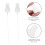 40Pcs Makeup Trycktyp Fin Munstycke Pump Sprayhuvuden 11