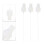 40Pcs Makeup Trycktyp Fin Munstycke Pump Sprayhuvuden 4