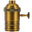 Vintage Bulb Holder Goudkleurige Aluminium Edison Fitting 2