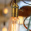 Vintage Bulb Holder Goudkleurige Aluminium Edison Fitting 5