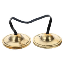 1 St Meditationscymbal Yogacymbal Buddhistskt Present (Mässing)