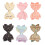 6Pcs - Paillettbesatt Båge Glittervåg Huvudbonad Set 7