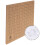 Set Grid Macramébräda Korkbräda Och T‐ För Stickning Knutprojekt 9