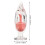 6Pcs Glasflaskor För DIY Läppglans, Läppstift, Läppbalsam (5 Ml) 2