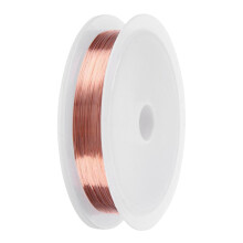 0.2 Mm Koppartråd Linje För Nagelkonst Diy Smycken Manikyr Roséguld