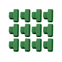 12Pcs Växthus Spännespänne För Rör Skydd Banner Ram