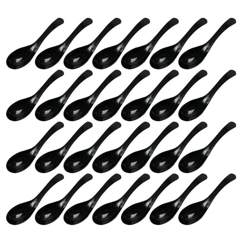 100Pcs Engångsskedar Risätningsskedar Köksförnödenheter 2