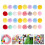 120Pcs Pompom Boll DIY Hår Bröllopsklänning Sy Tillbehör 4