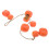 1 St Exquisit Konstgjord (Orange) 7