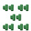 12Pcs Växthus Spännespänne För Rör Skydd Banner Ram 3