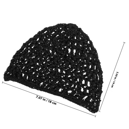 6Pcs Mesh Virke Hårtvättar Stickade Tjocka För Bad 1