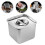Stainless Steel Kryddkruka För , Sockerbehållare 9