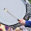 Maillets Drums En Acier Inox Et Feutre Accessoire Percussion 10